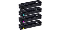 Complete set of 4 Canon 045H (1243C001-Y / 1244C001-M / 1245C001-C / 1246C001-BK) Compatible High Yield Laser Cartridges